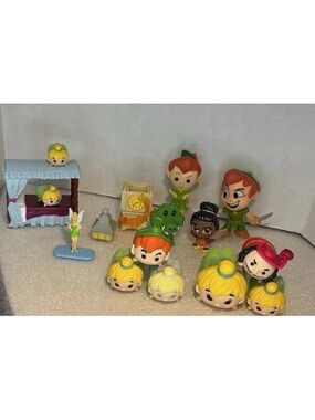 Disney Tsum Tsum & Mini Figures Set - Peter Pan Tinkerbell
